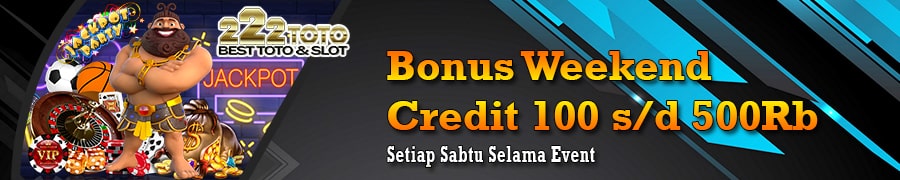 222TOTO bonus malam minggu